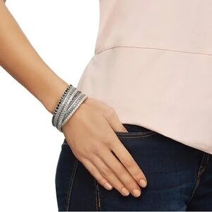 Swarovski Silver Wrap Bracelet